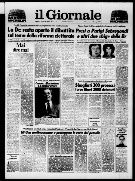 Il giornale : quotidiano del mattino